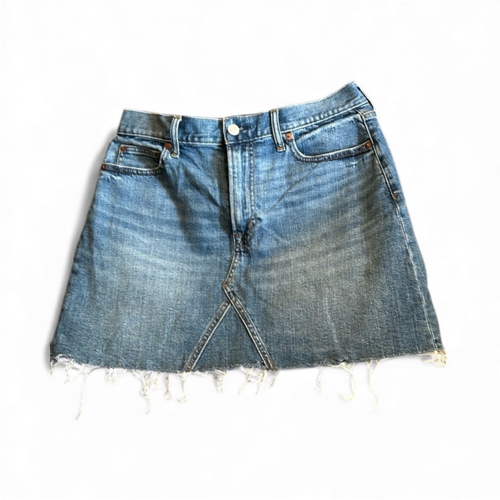GAP Denim Mini Skirt in Blue